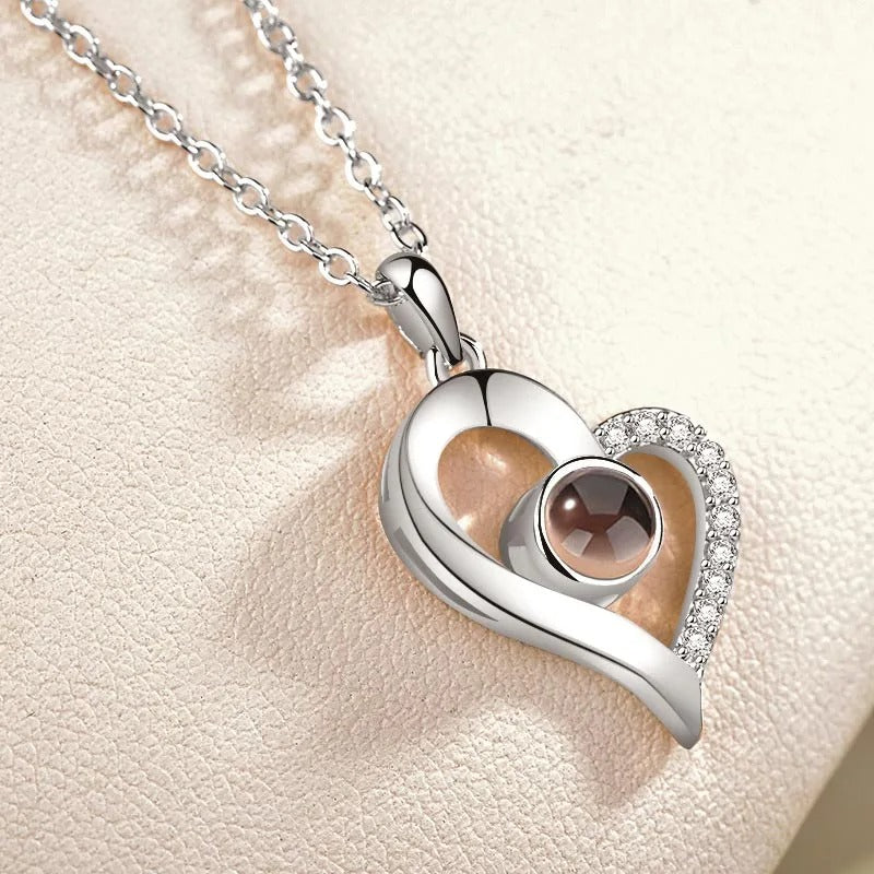 Collar Te Amo 100 Idiomas + Caja LUJO {Día de la Madre} Ofertas especiales por tiempo limitado.